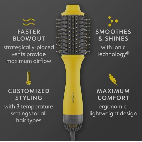 NIB Drybar Double Shot Blow Dryer Brush - Picture 5 of 5